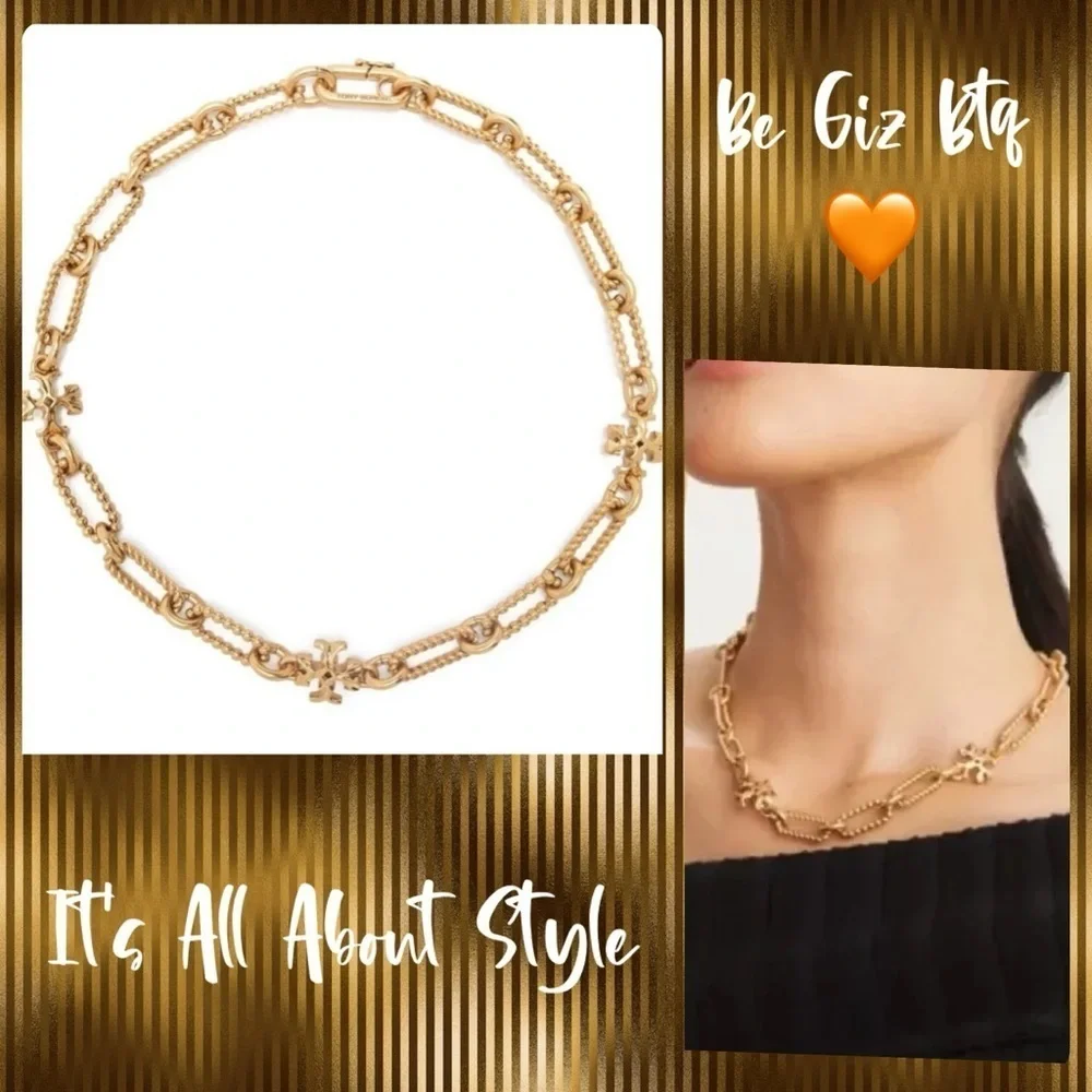 🔥🔥🔥 TORY BURCH Authentic Designer Necklace Just Reduced To But Now & Save